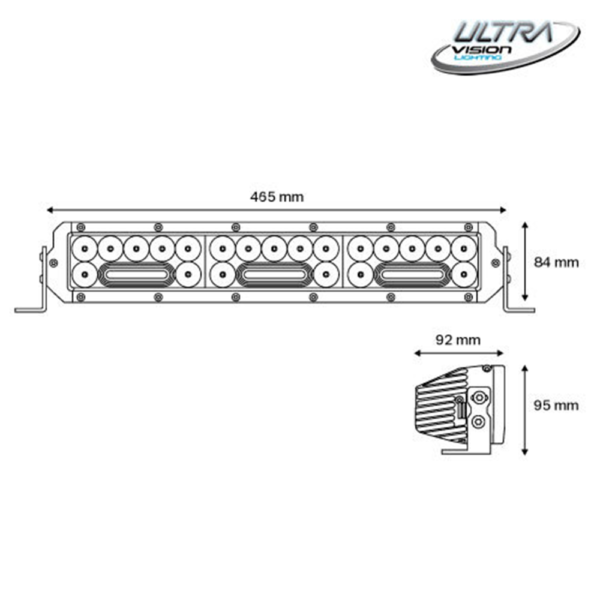 NITRO Maxx 155W 18″ LED Light bar - Image 3